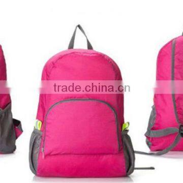 2016 New Design Polyester Lightweight Foldable Backpack photo-5