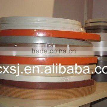 Grade A pvc edge banding tap/ furniture edge band/ plastic parts