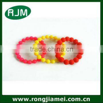 Hot Sale Multicolour Silicone Spiritual Bead Bracelet