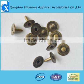 Antique custom Garment rivets