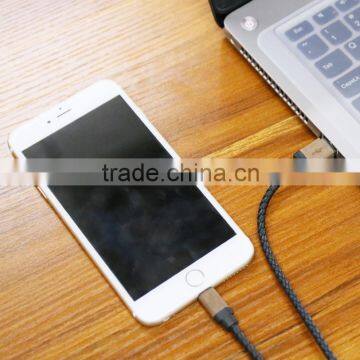 New Arrivel Wooden Shell USB Cable Round Leather Charging Cable For Iphone5/5S/6/6Plus/ipad Date Cable photo-4