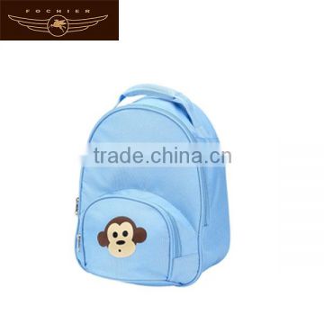 Kindergarten kids backpack school bag with zoo animal