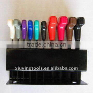 TOP T handle Long hex key set( CRV steel)