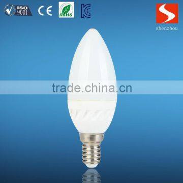 New products LED candle 6W bulb lights