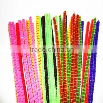 Craft Toy 9mm Striped Chenille Stems(Pipe Cleaners) for kids