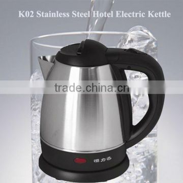 1.2L Hotel Oferta especial de acero inoxidable hervidor electrico-K02