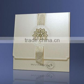 fashion wedding invitation card