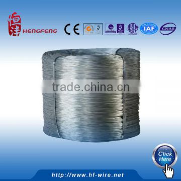 20 Gauge Electro GI Iron Galfan wire 5% al-zn alloy coated wire