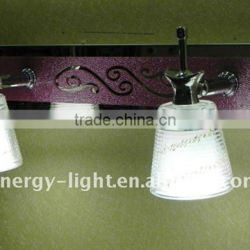 2015 Glass shade decoration bathroom lamps/bathroom lights with CE