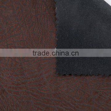 100% Polyester Warp Knitting Girding Bonded Suede Fabric Combined With TC Gird Suede Sofa Fabric Quality Choice photo-4