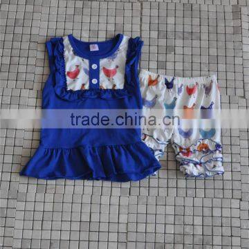 bulk wholesale kids rufflle outfits girls chick easter boutique clothing