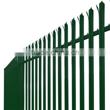 Commercial Palisade Security Fencing