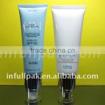 Cosmetic Soft Tubes with Pump