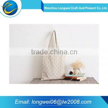 Customized top quality eco personal cotton shopping bag