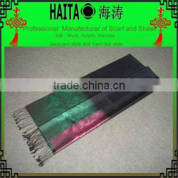 winter color silk shawls 100% pure silk