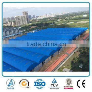 Color Corrugated Metal Arched Steel Roof for Roofing Panel photo-3
