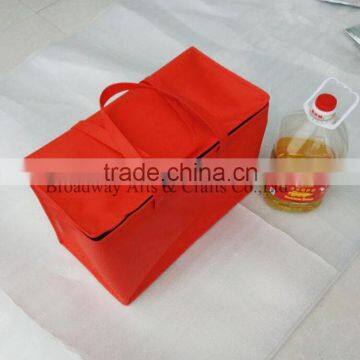 Wholesale cheap bottle Insulated cooler bag for food