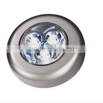 LED Tap Light, Battery operated convenient LED pressing light