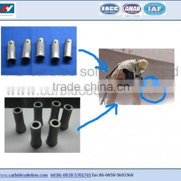 High Wear Resistance Tungsten Carbide Sand Blasting Nozzle / Angel Nozzles