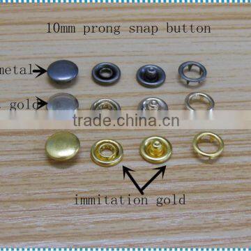 Ring /cap Snap Button