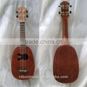 21 inch ukulele with rabbit sound hole