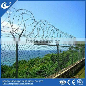 CHENCHAO high quality and competitive price concertina razor barbed wire for sale