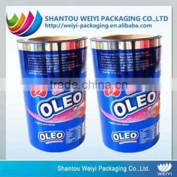 High quality plastic laminating film roll food packaging film