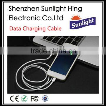 High quality 3 lines copper wire data charging cable for 5S/6 Plus