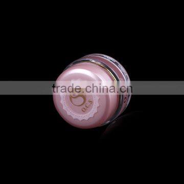 2016 New Fashion Pink Clear UV Gel Polish 8ml Glass Empty Bottle photo-2