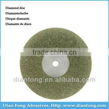 Am22S20 22mm Flexible Miniature Solid Dental Full Coated Diamond Disc Diamond Cutting And Polishing