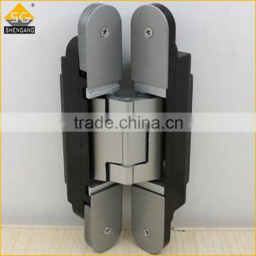 made in China 180 degrees open 3D adjustable zinc alloy aluminium alloy concealed door hinge