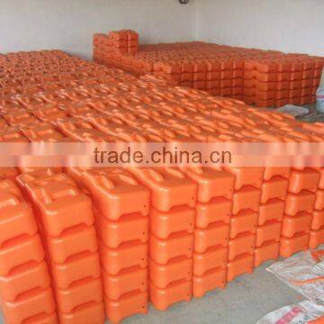 plastic temporary fence feet/plastic portable fence feet