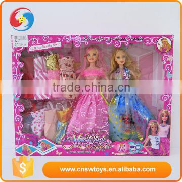 China wholesale plastic colorful children gift newest dolls toys