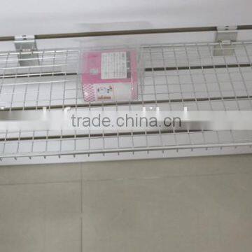 Wire Mesh Supermarket Shelf for Slatwall photo-3