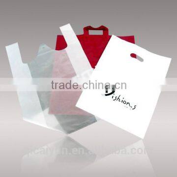 HDPE/LDPE T-shirt Plastic Bag/Carrier Bag for supermarket,hotel,shopping mall