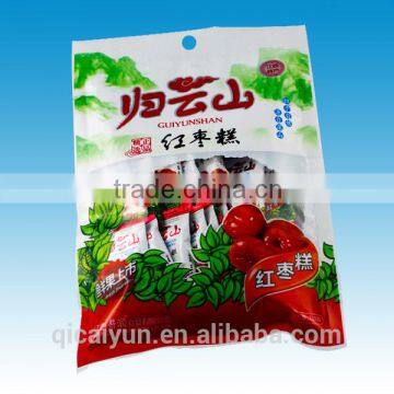 Custom gravure printing laminated plastic vacuum sealed bags for food