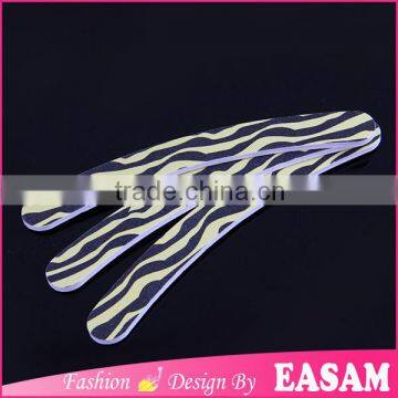 Beautiful Banana Shape Curved Nail File Art Manicure Buffer Buffing Sanding Files