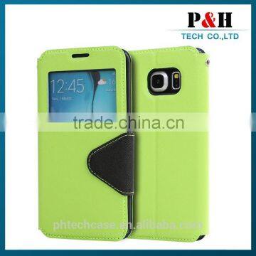 Standable Leather Case for Lenovo S820 photo-2