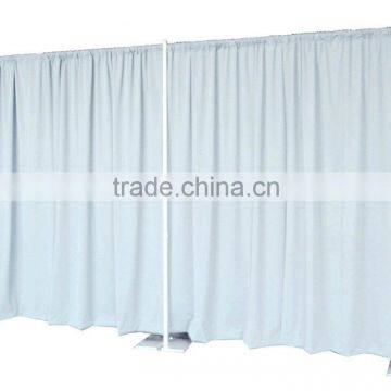 Pipe and Drapery Background System 4FTX13FT White Drapery