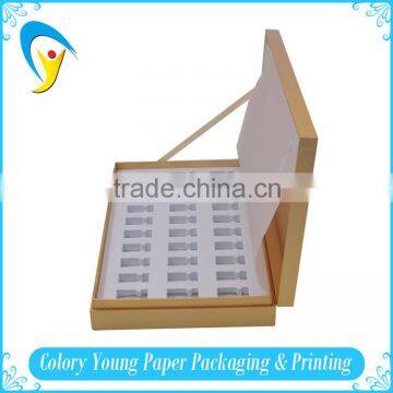Custom Gold Card Paper Wooden Packaging Boxes