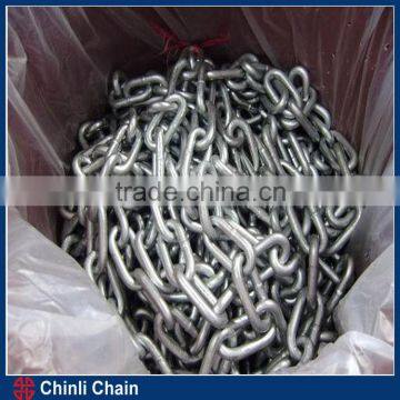DIN763 Standard Galvanized Chinli Chain,Q235 Material Welding Chain For Galvanized Chain photo-4