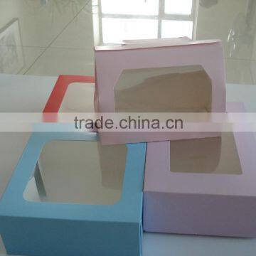 wholesale colored wedding cake card boxes factory