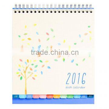 business Desk wall calender with fast printing service