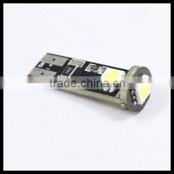 7000k super white w5w t10 194 5050 3 smd t10 led car fog lamp auto interior light