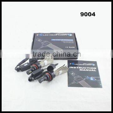 Ultra Bright 9004 LED Headlight Conversion Kit 40W High Lumen 3000LM Chip Hi/Lo Beam White Autocar LED Headlamp