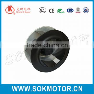 110V 310mm centrifugal plastic impeller construction fan