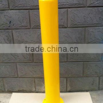 Yellow Powder Coated Removale Bollard Factory