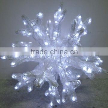 light up snowflake 3 layers led Christmas decorative light wedding decoration lights