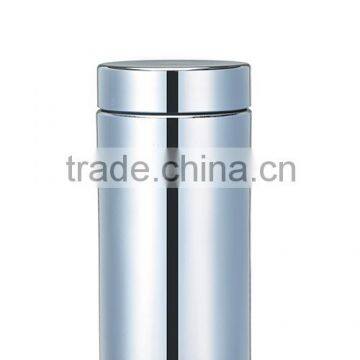 13oz/380ml Silver Chromed/ Metallized Plastic HDPE Bottle photo-2