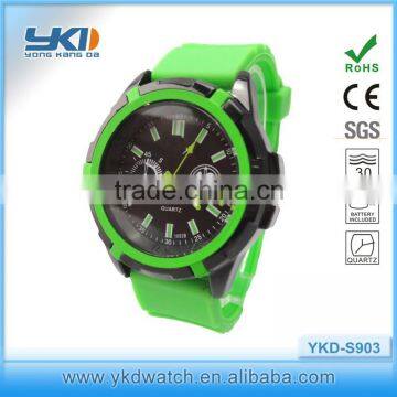 2014 new fashion silicone concepts quartz watch maker